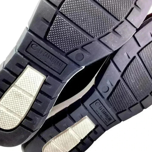 La Canadienne Chelsea Boots Shoes Women 10 M 42 Red Waterproof Suede Slip On - Picture 9 of 9